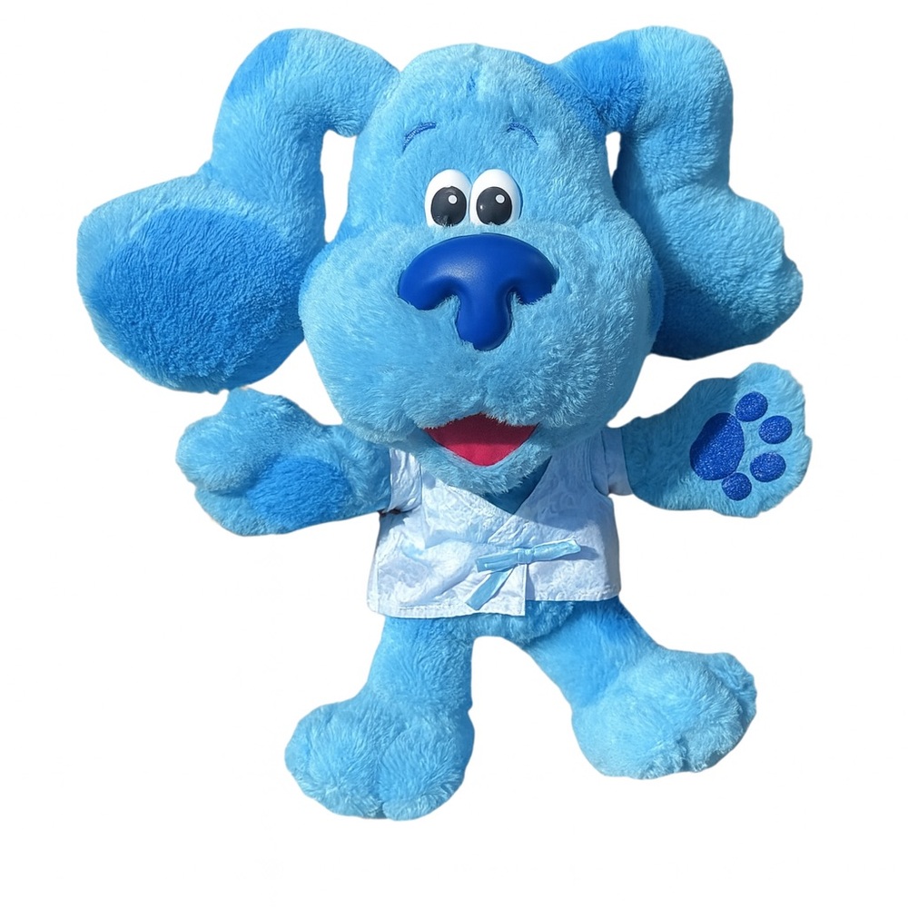 Blue’s Clues Check Up Time Plush Toy‎ Doctor Outfit Voice Lights
